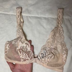 Natori Light Pink Mesh Bralette